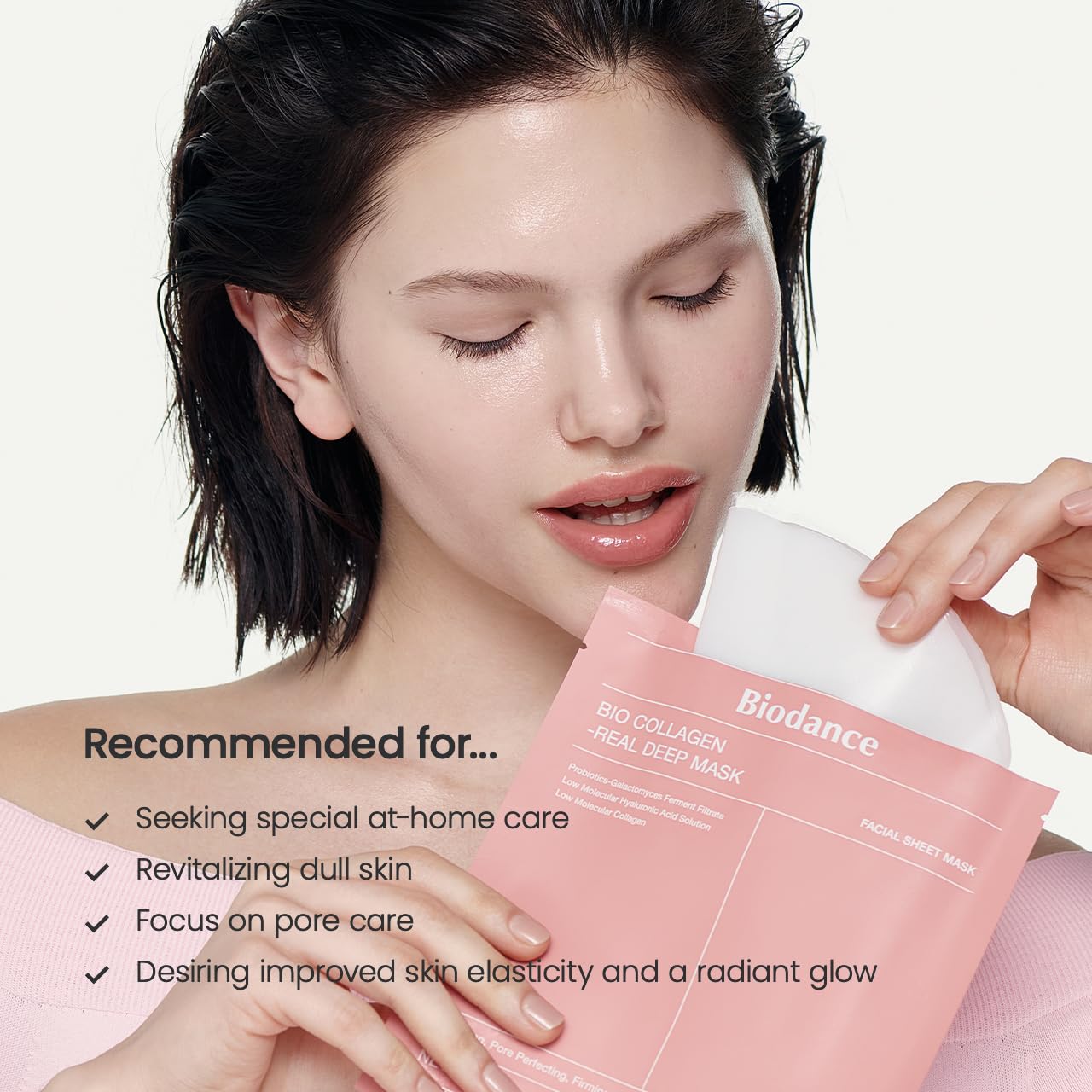 BIODANCE Multi-Care Experience Kit: Caviar PDRN, Bio Collagen & Ceramide Panthenol & Sea Kelp Mask Dicovery Bundle — All-in-one Korean Skin Care, Skin Care Set