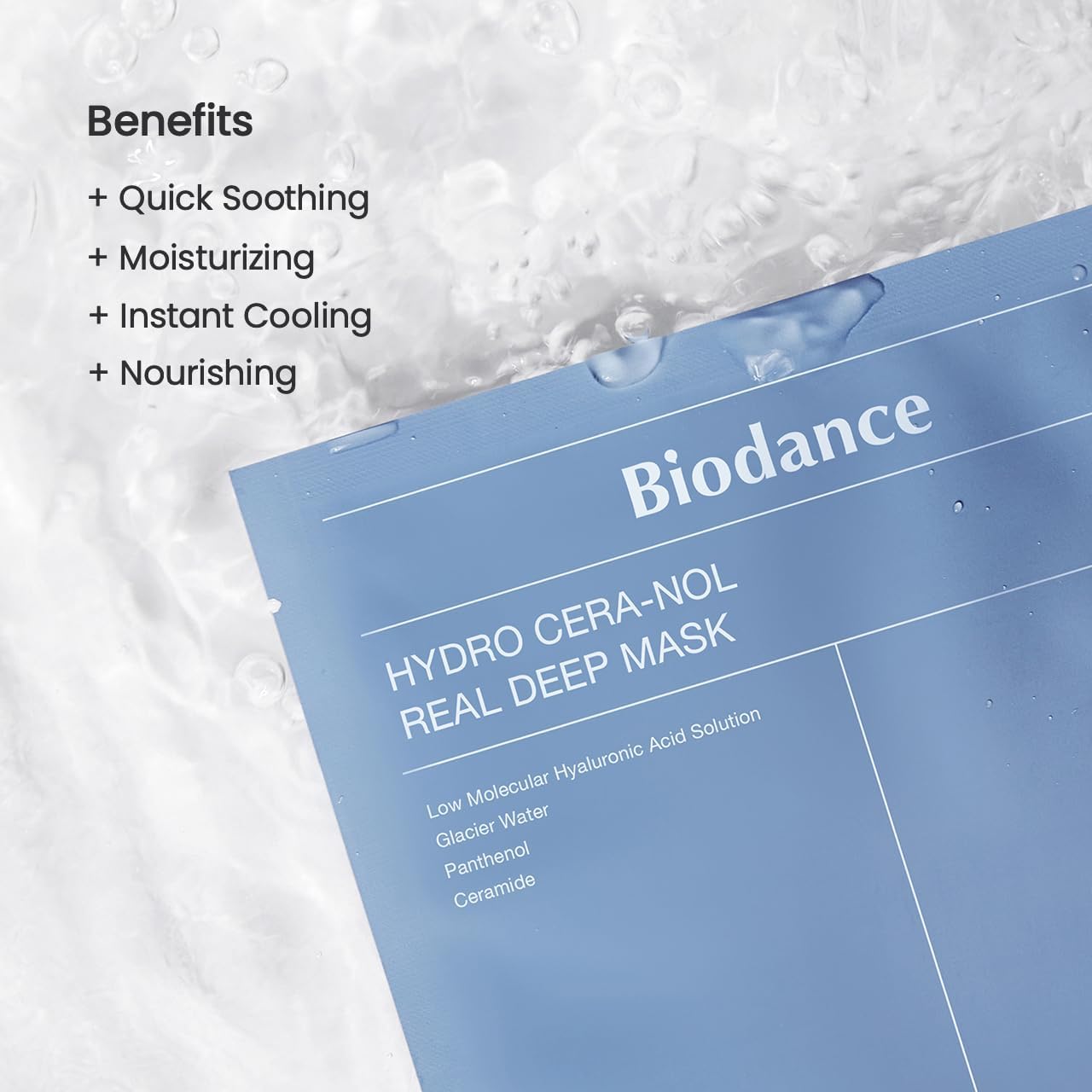 BIODANCE Total Solution Trio: Bio Collagen & Ceramide Panthenol & Sea Kelp Real Deep Mask Set, Firming, Hydrating, Claming Kit, Korean Skin Care,Skin Care Set