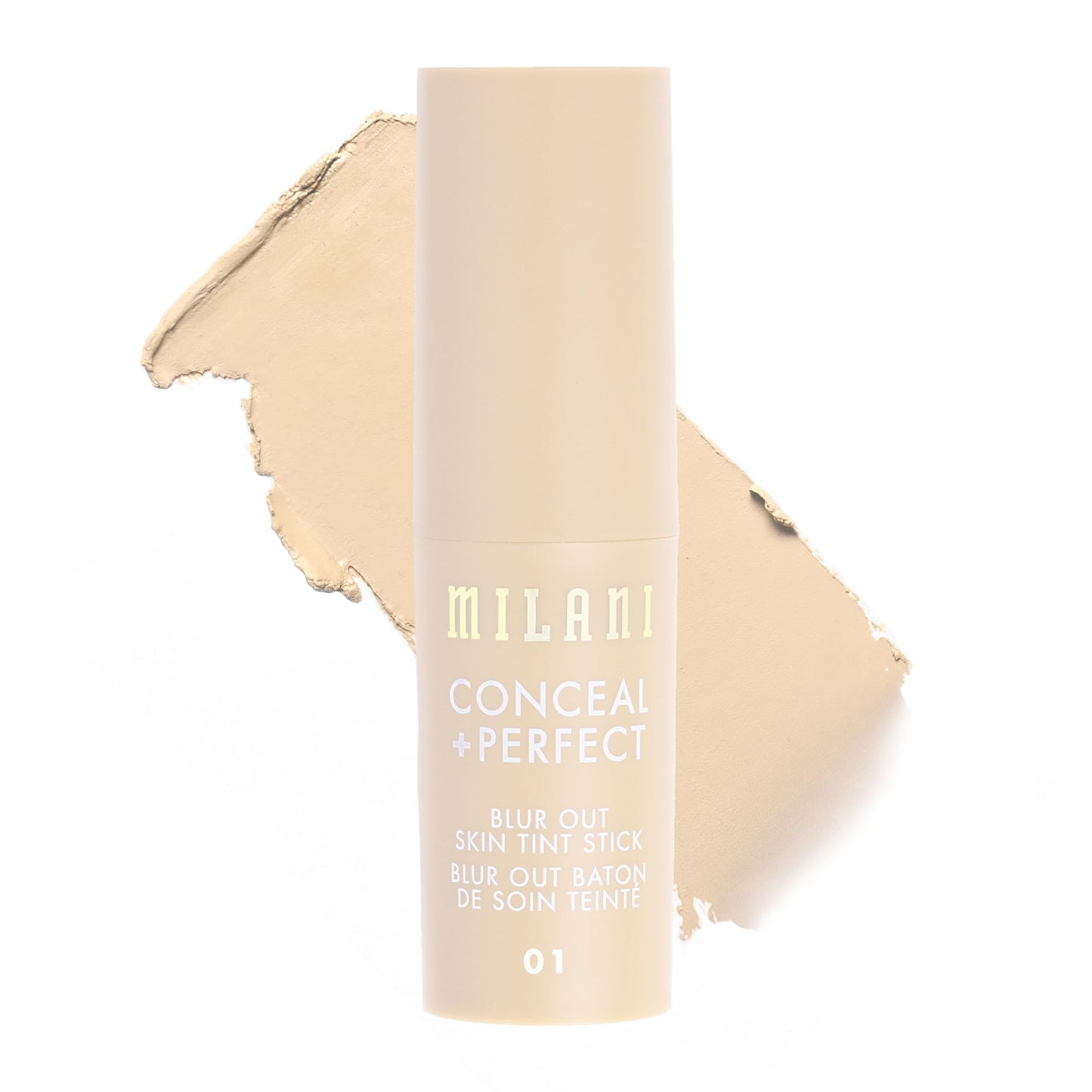 Milani Conceal + Perfect - Skin Tint Stick, Blur Out Tinted Moisturizer Makeup, Shade 07