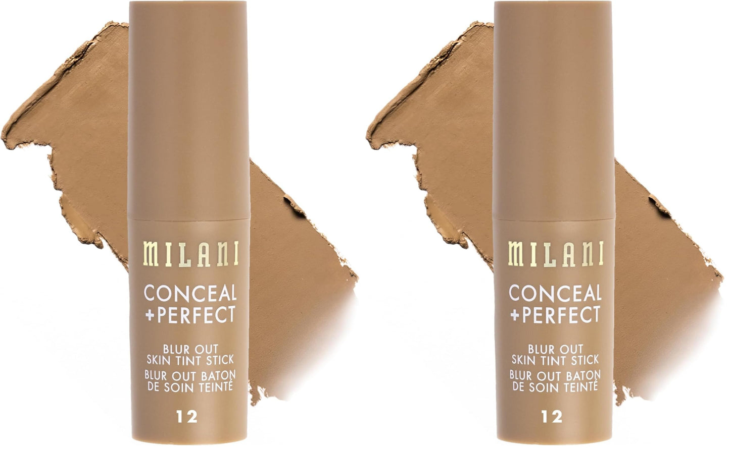 Milani Conceal + Perfect - Skin Tint Stick, Blur Out Tinted Moisturizer Makeup, Shade 07
