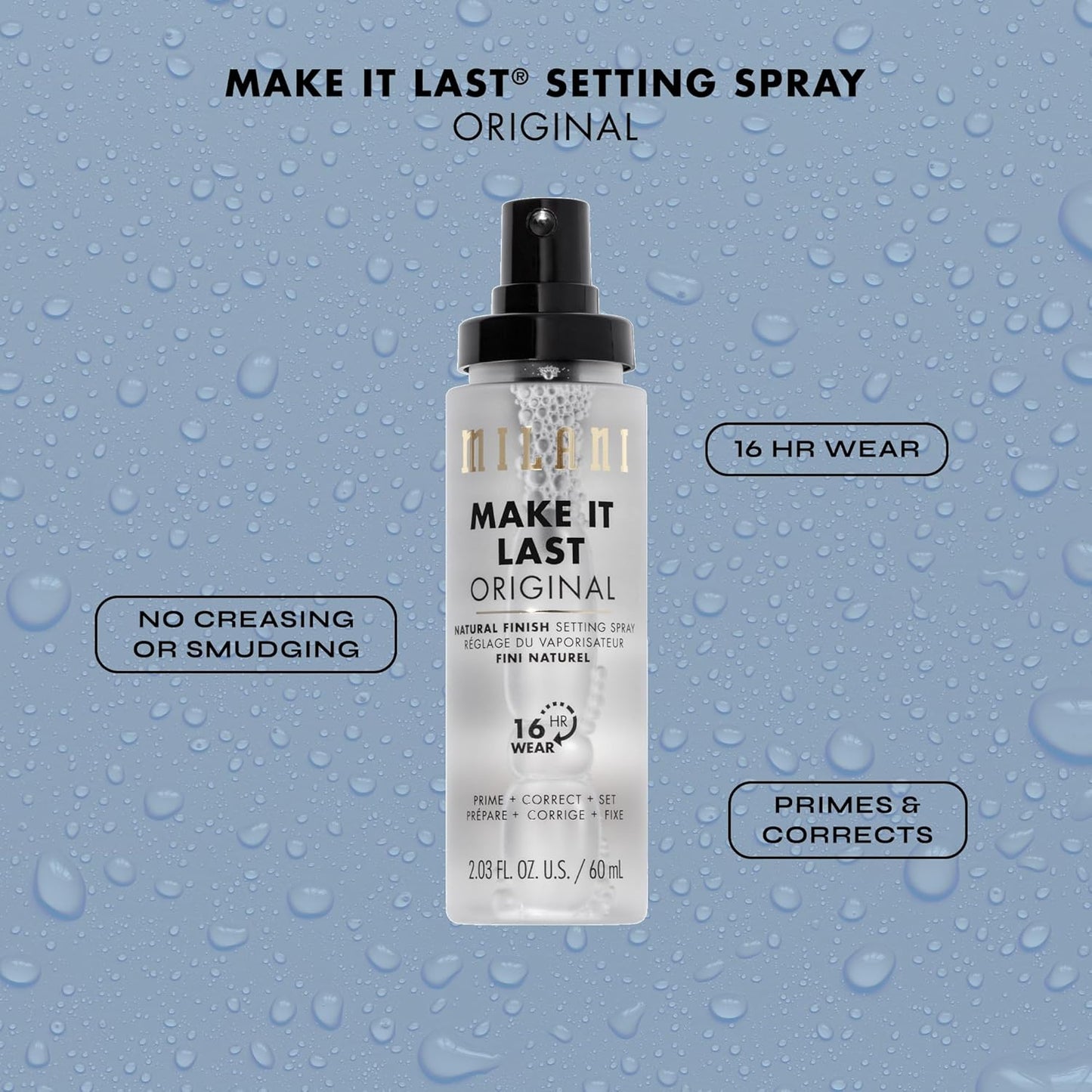 Milani Highly Rated Lash Extensions Tubing Mascara for Added Length and Lift + Keep It Full Maxxx Balmshell Lip Plumping Balm - Balmshell + Make It Last Original - Natural Finish Setting Spray 3-in-1