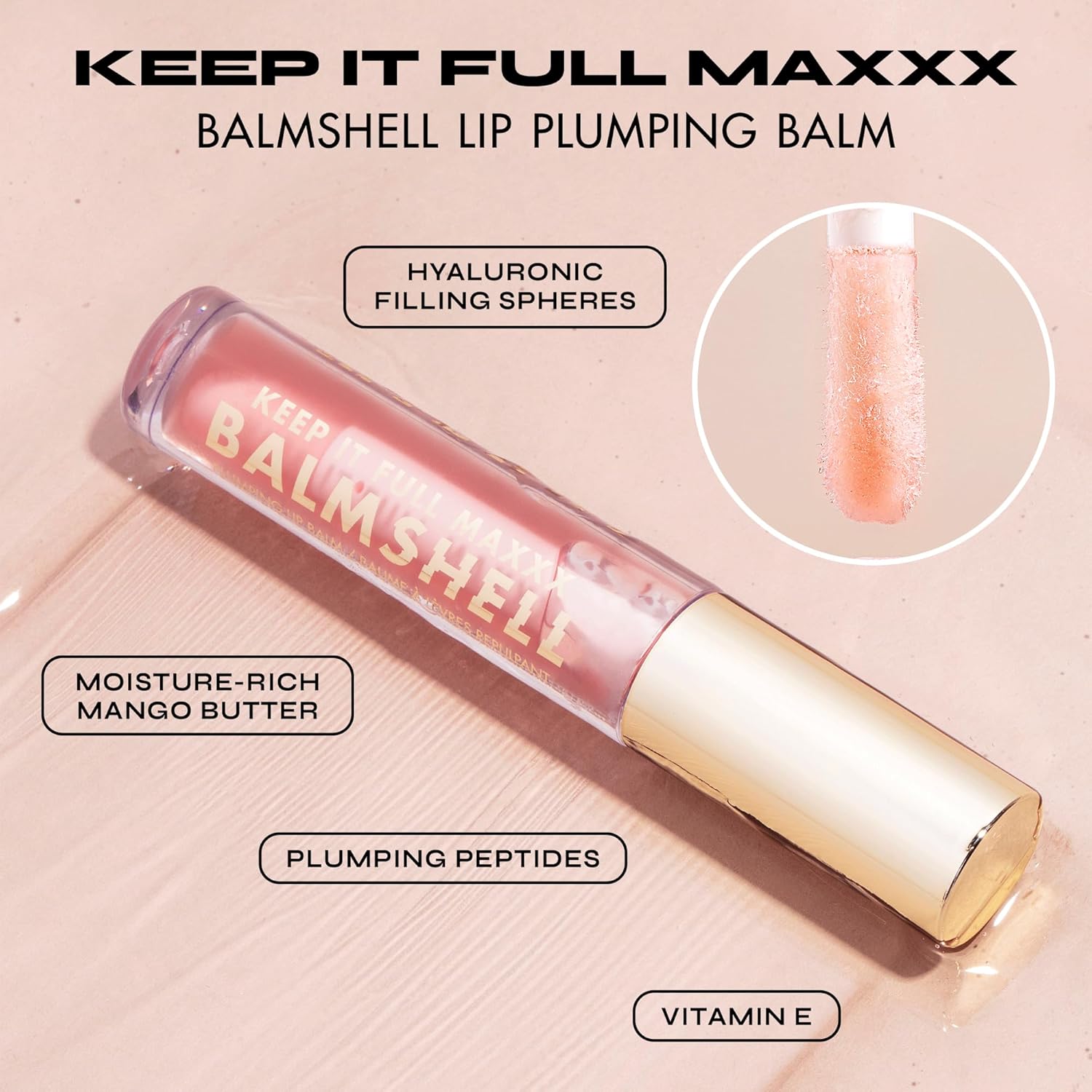 Milani Highly Rated Lash Extensions Tubing Mascara for Added Length and Lift + Keep It Full Maxxx Balmshell Lip Plumping Balm - Balmshell + Make It Last Original - Natural Finish Setting Spray 3-in-1